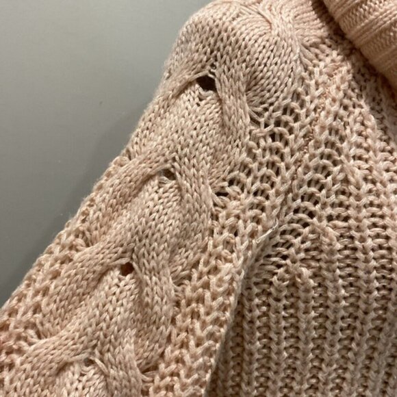 RW&CO Pink Sweater Balloon sleeves - Picture 3 of 15